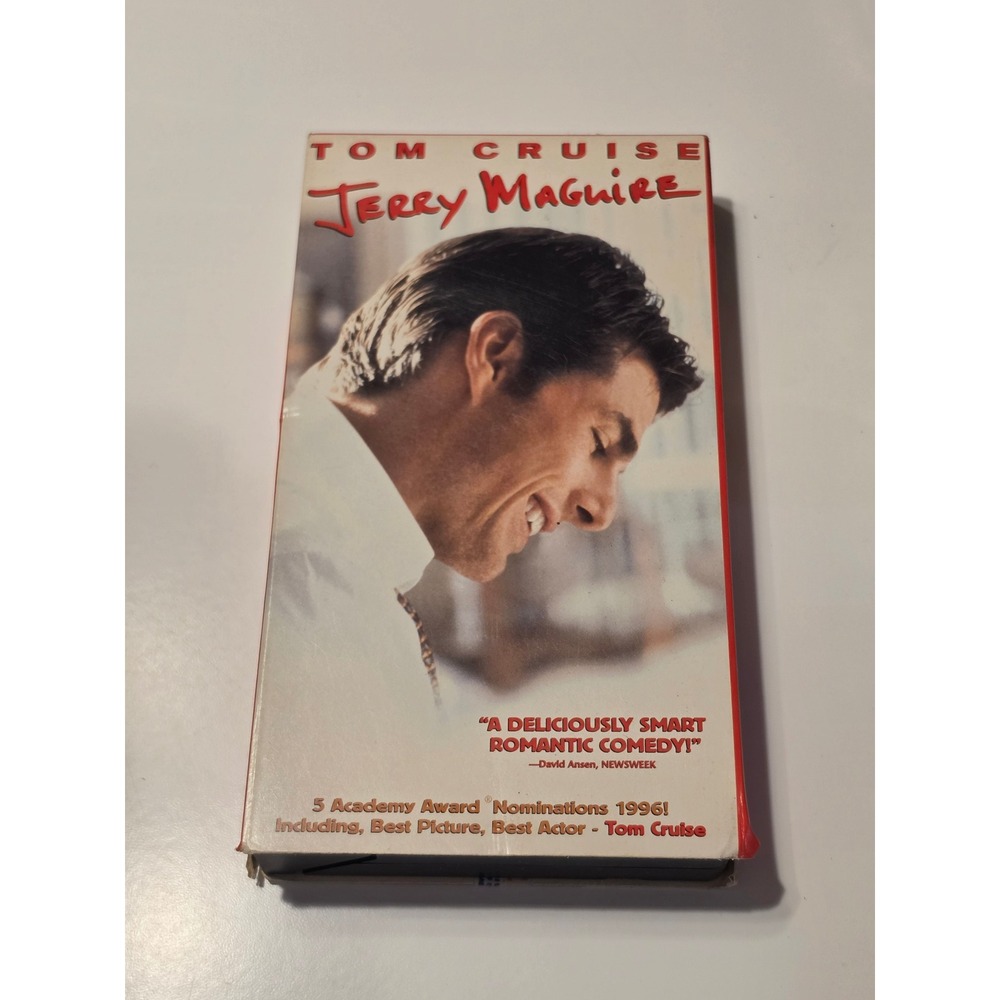 TriStar Jerry Maguire VHS Movie Tom Cruise 1996 Film